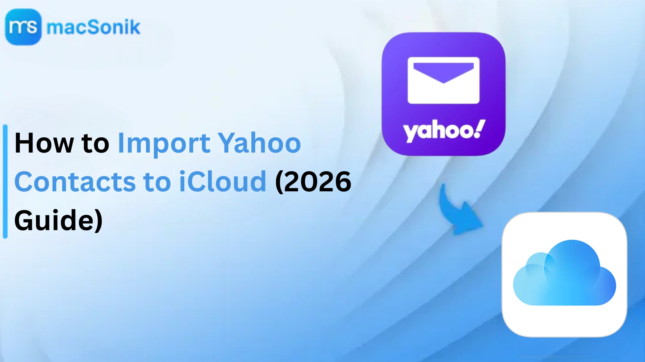 Import Yahoo Contacts to iCloud