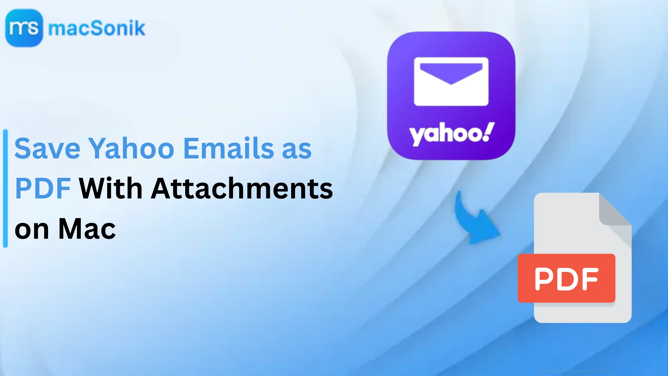 Save Yahoo Emails as PDF With Attachments on Mac