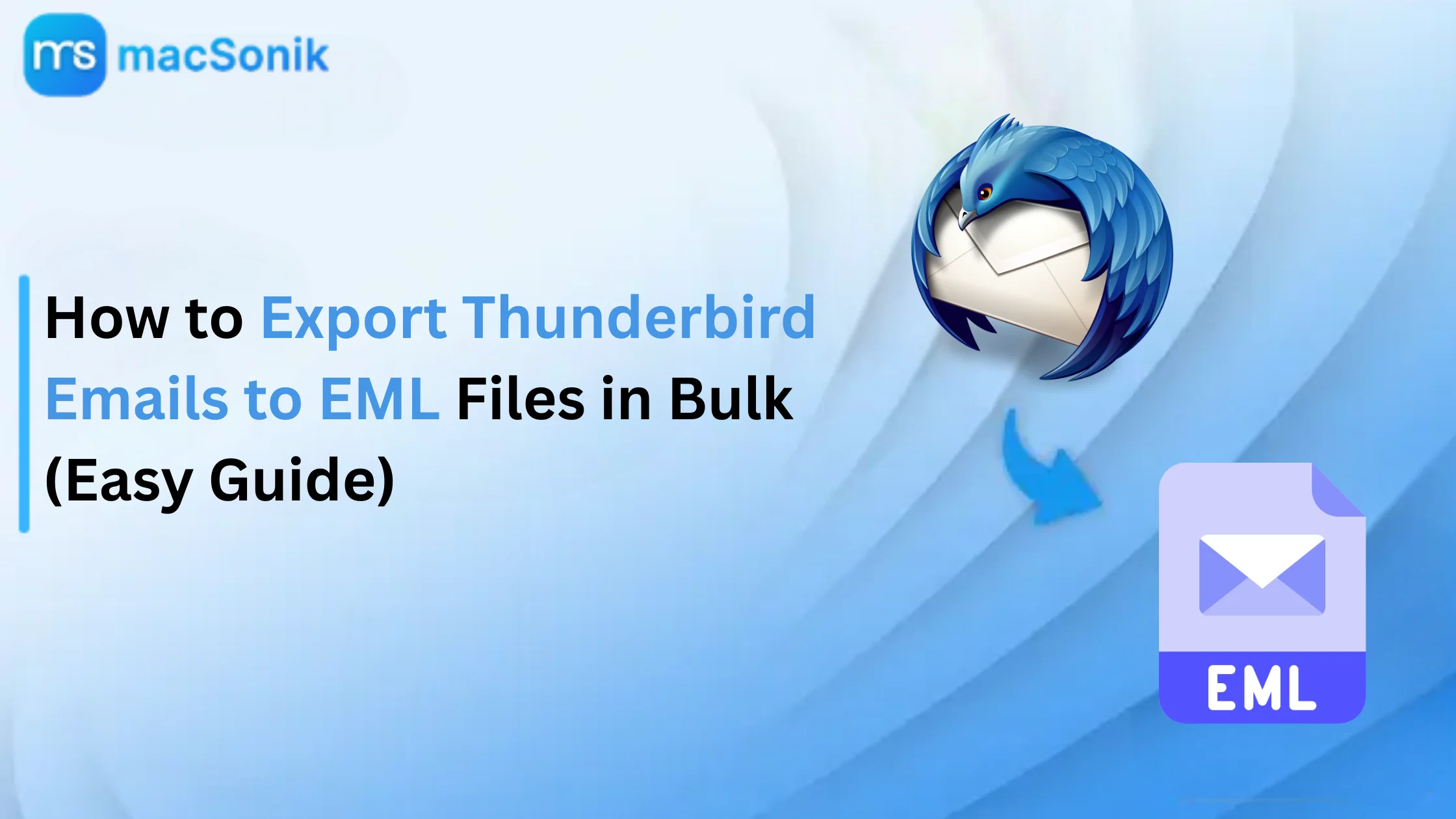 Export Thunderbird to EML