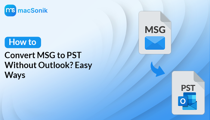 Convert MSG to PST