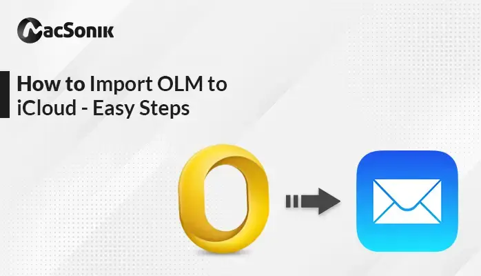 Import OLM to iCloud