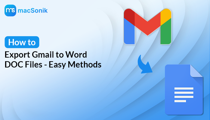 Export Gmail to Word