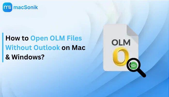Open OLM file