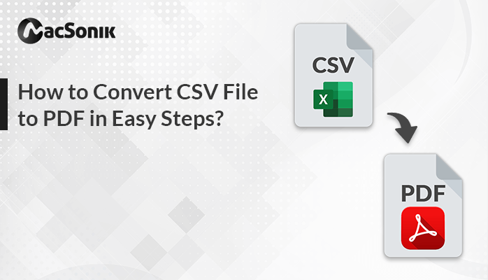 How to Convert CSV File to PDF in Easy Steps?