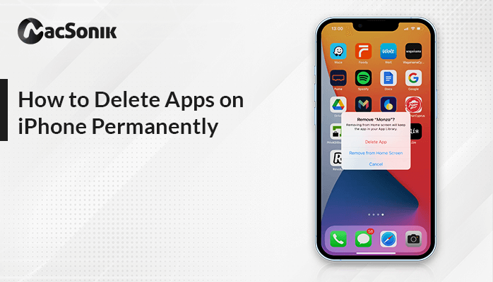 How to delete apps on iPhone permanently