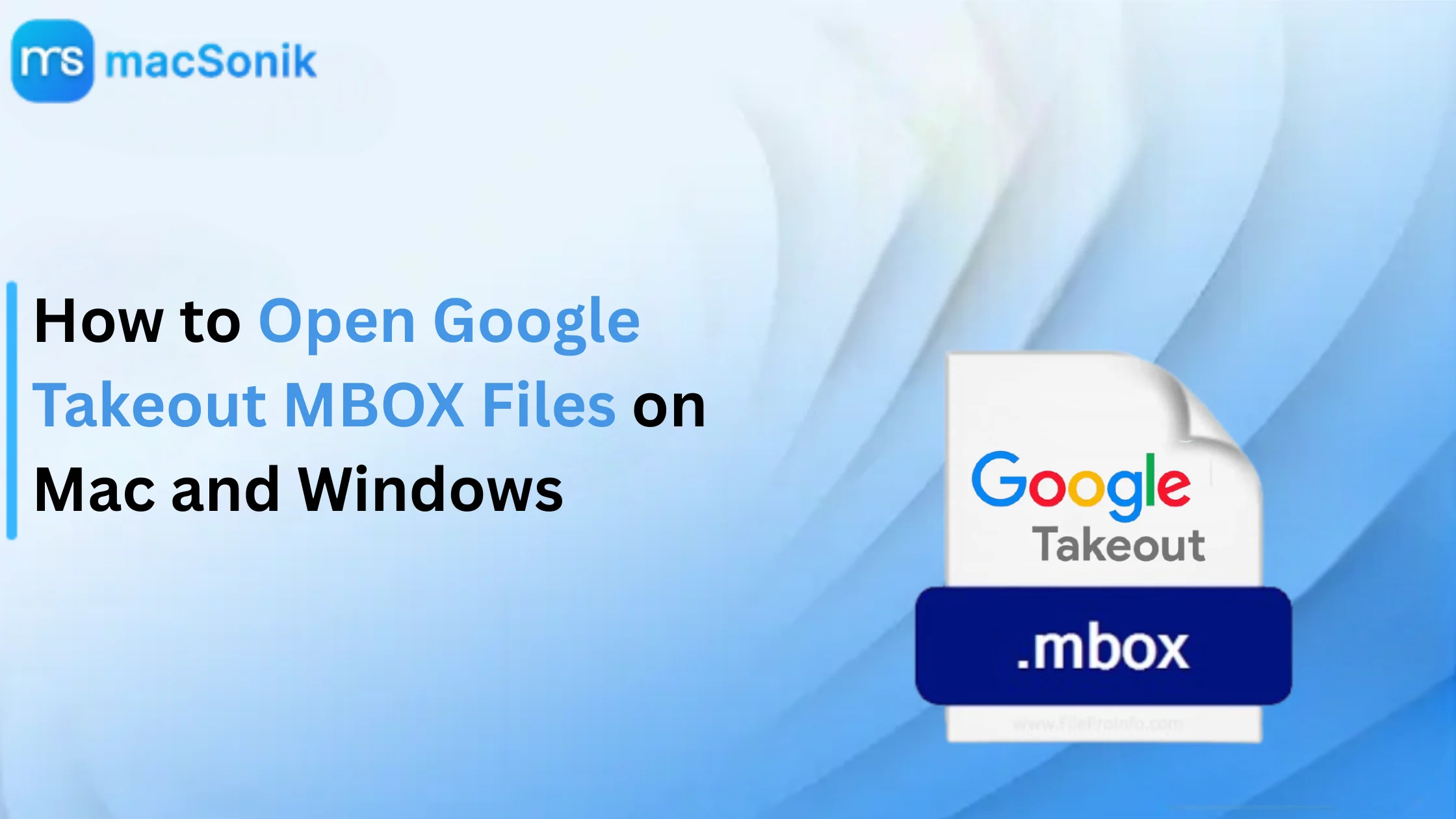 Open Google Takeout MBOX Files