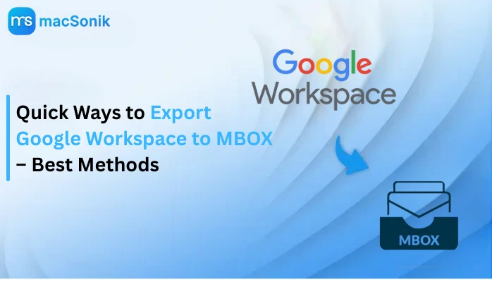 Export Google Workspace to MBOX