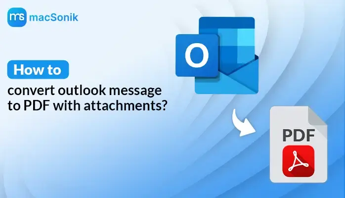 Convert Outlook Message to PDF