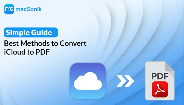 Convert iCloud to PDF