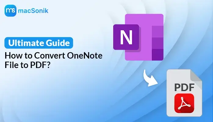 Convert OneNote File to PDF