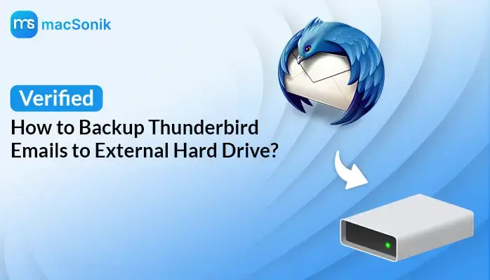 Backup Thunderbird Emails to External Hard Drive