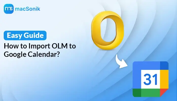 Import OLM to Google Calendar