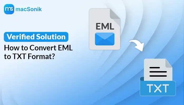 Convert EML to TXT