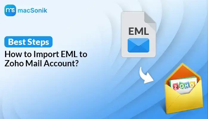 Import EML to Zoho Mail
