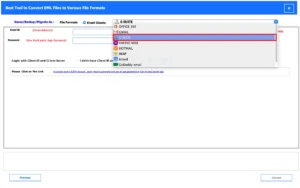 Choose Google Workspace (G Suite) as the saving email platform