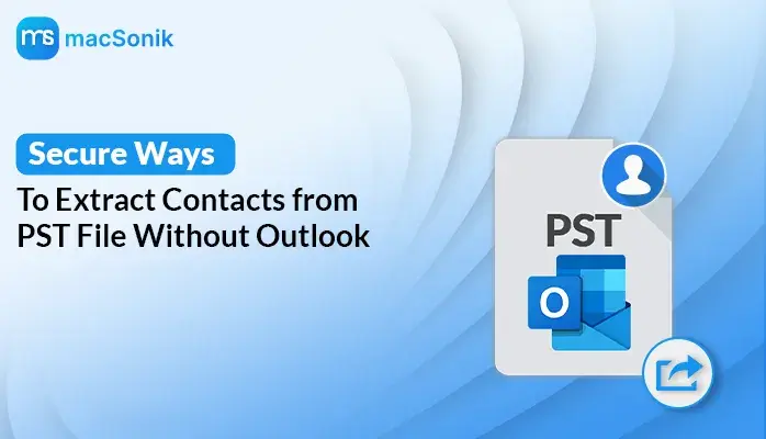 Extract Contacts from PST File