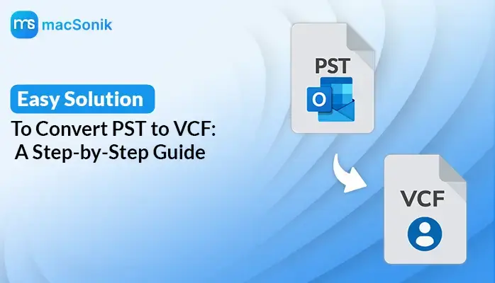 Convert PST to VCF