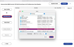 Select Files, and click open