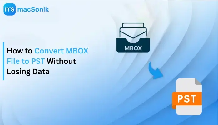 Convert MBOX File to PST
