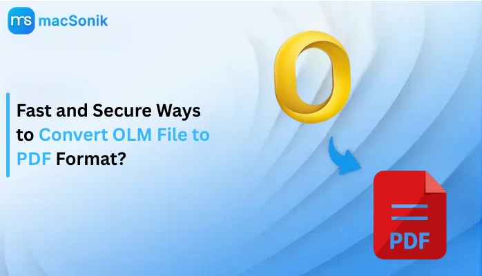 Convert OLM File to PDF