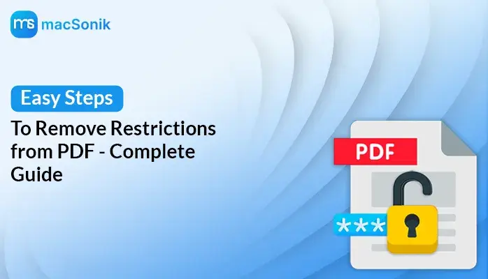 Remove Restrictions from PDF
