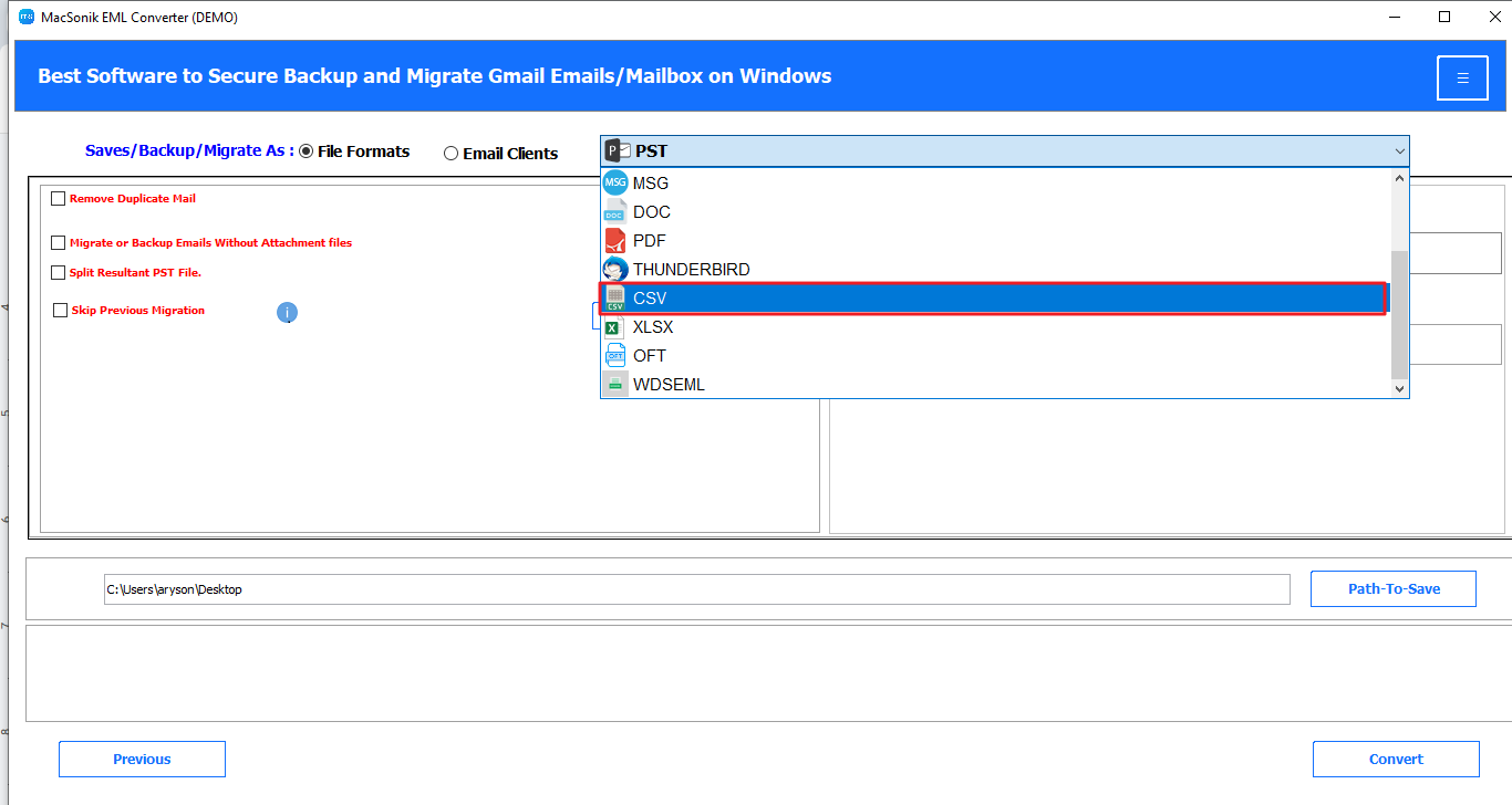 How to Convert EML to CSV in Easy Steps?