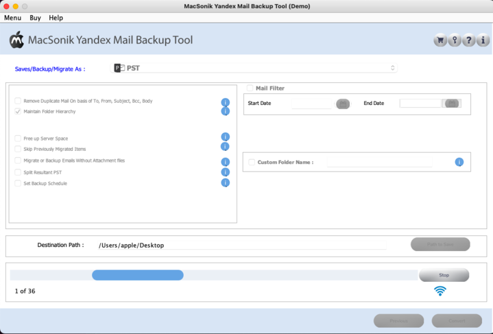 How to Backup Yandex Mail to Hard Drive