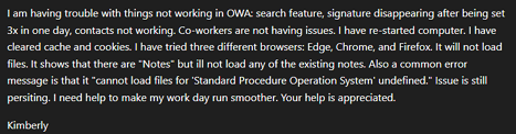 User Query