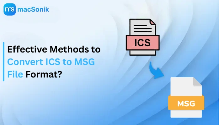 Convert ICS to MSG