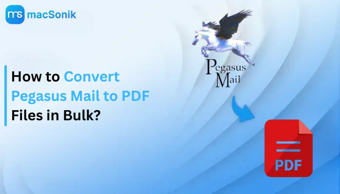 Export Pegasus Mail to PDF