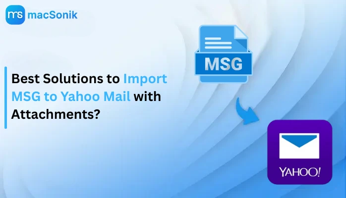 Import MSG to Yahoo Mail