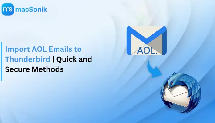 Import AOL Emails to Thunderbird
