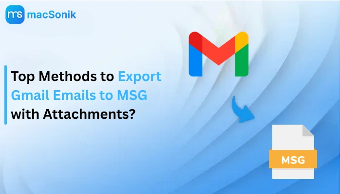 Export Gmail Emails to MSG