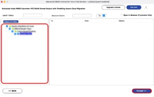 Preview the mailbox data