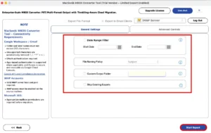Apply the advanced filters & click Export