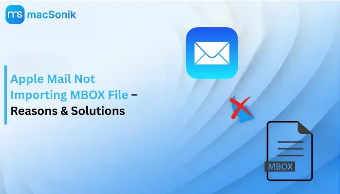 Apple Mail not importing MBOX file
