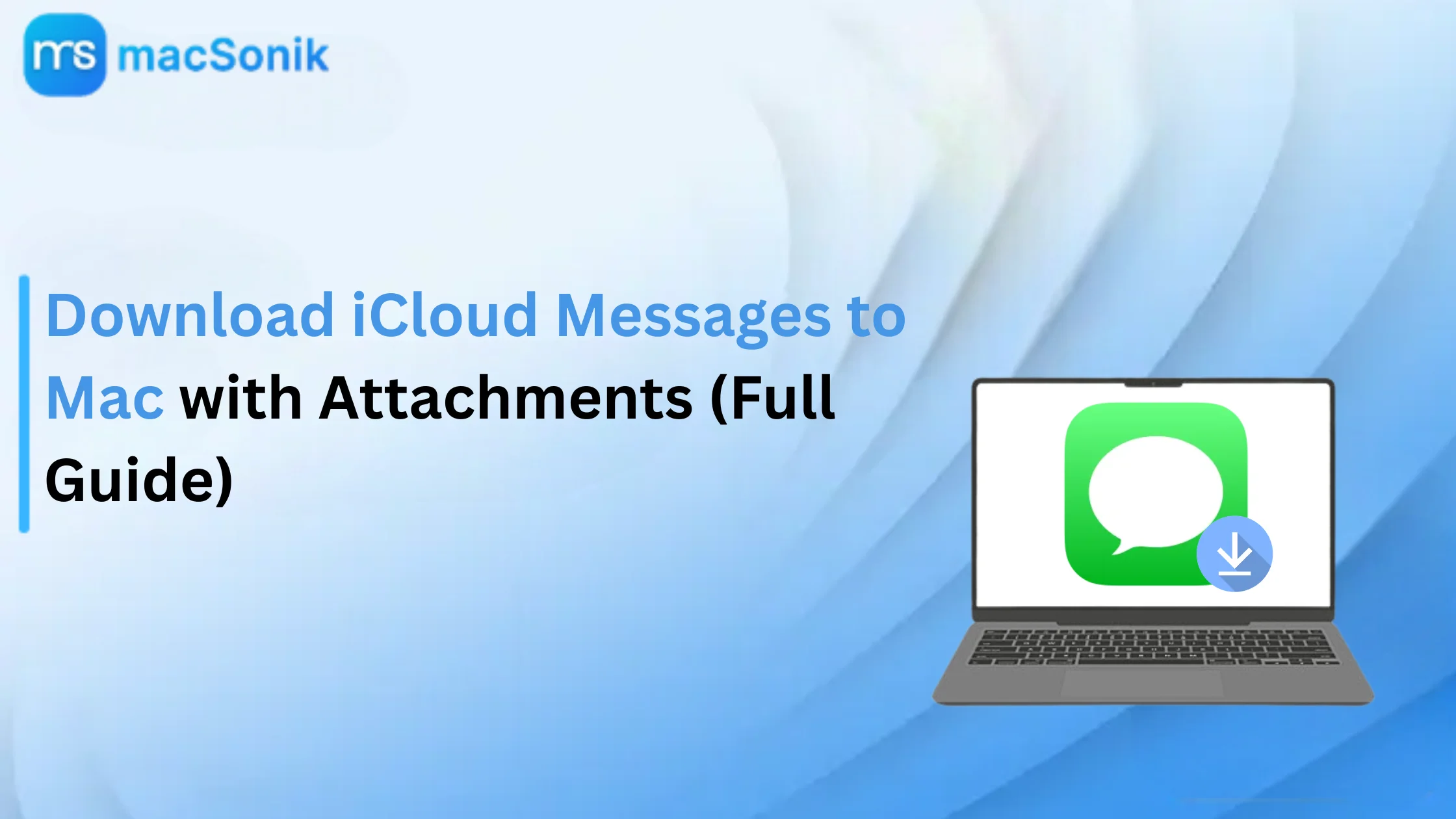 download iCloud messages to Mac