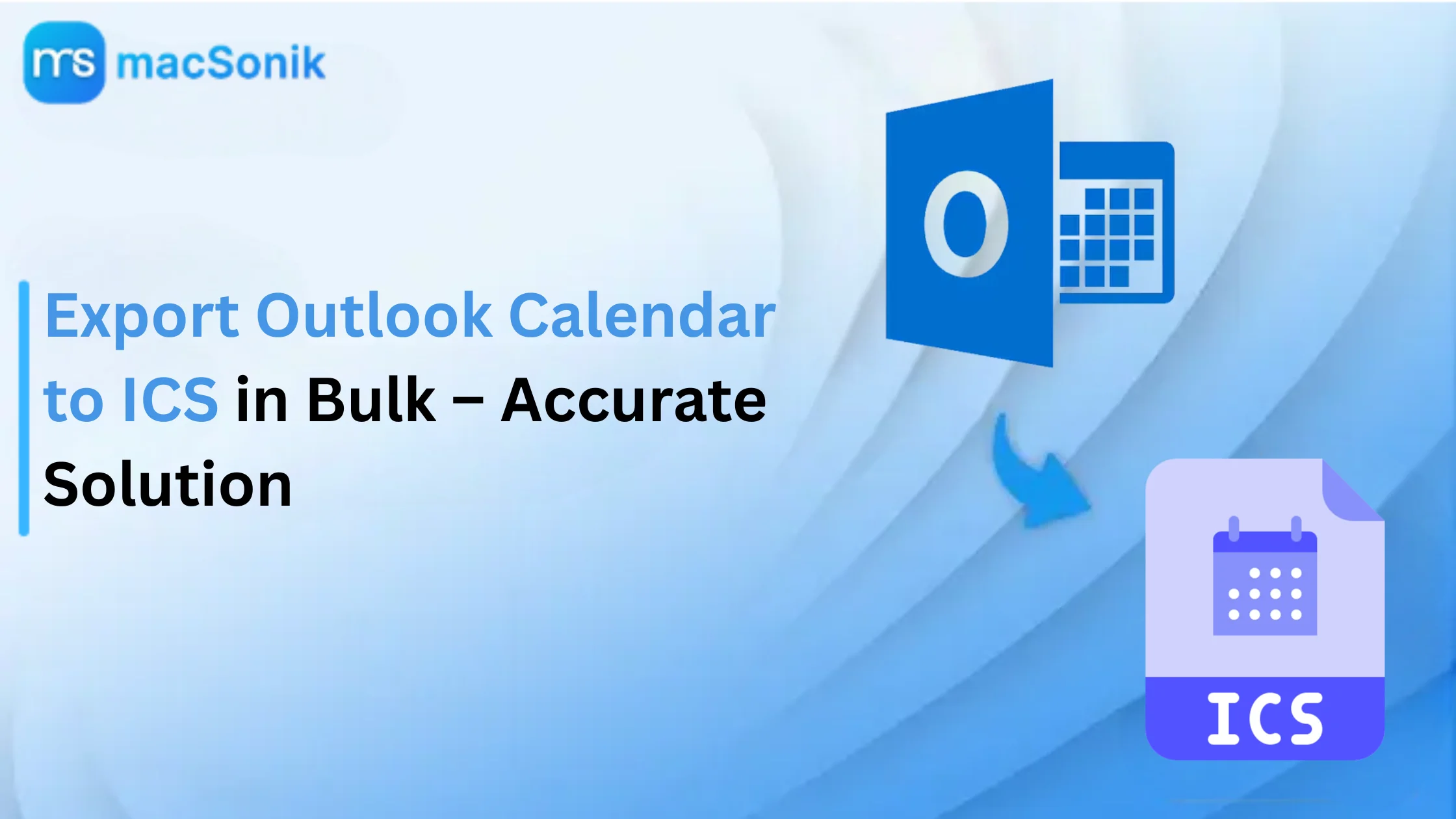 Export Outlook Calendar to ICS