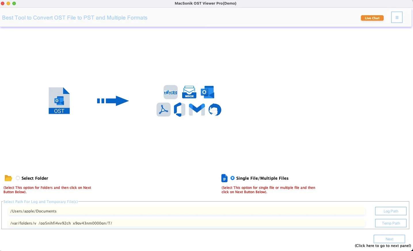 Download MacSonik Google Workspace Backup Tool