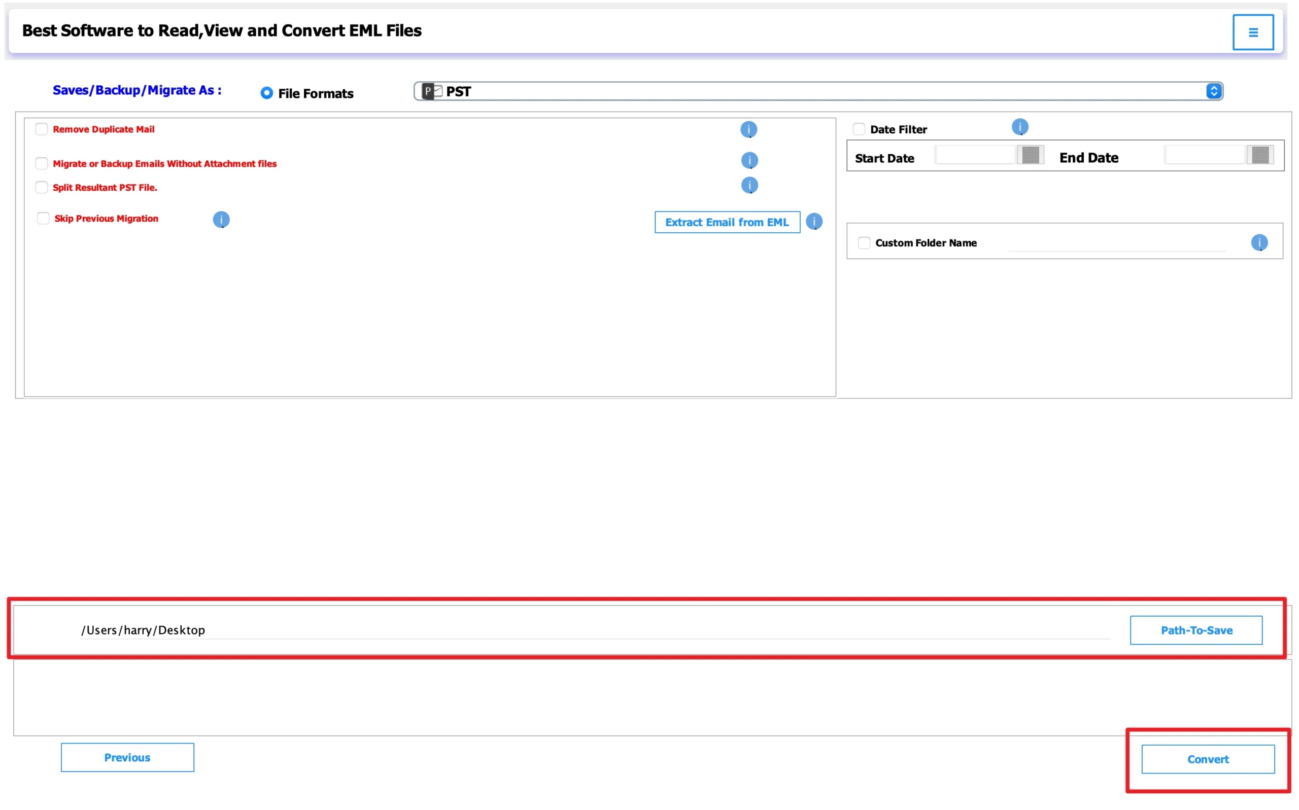 hit Convert to start the process
