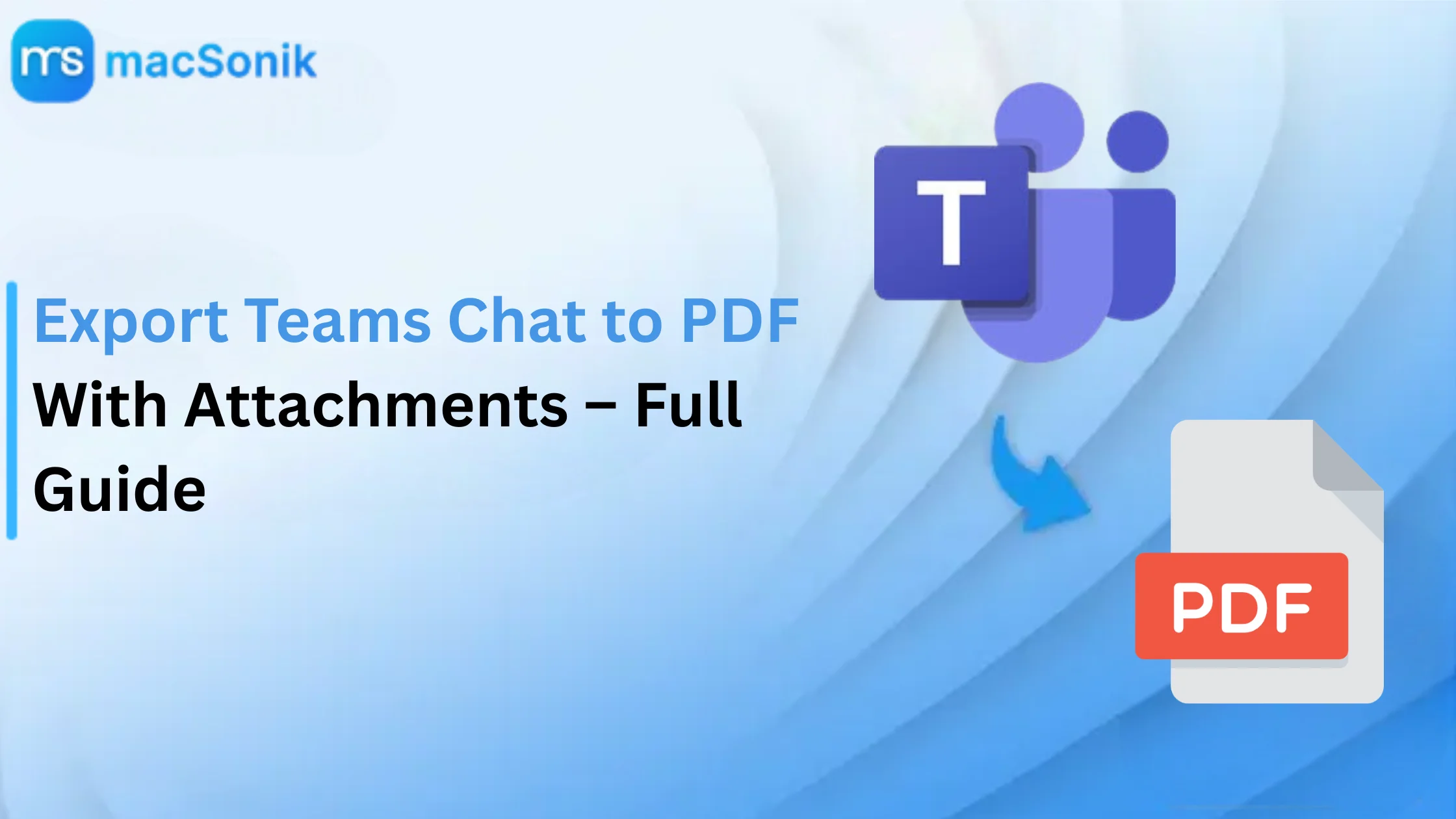 Export Teams Chat to PDF