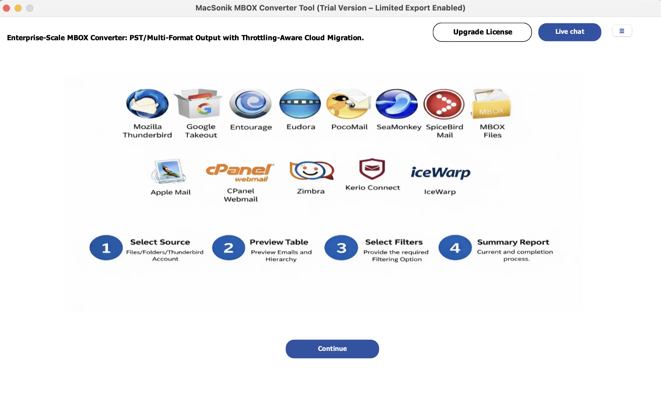 MacSonik MBOX Converter Tool