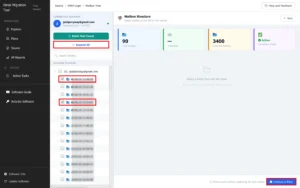 Choose the required mailbox folders to migrate and click Continue to Filter