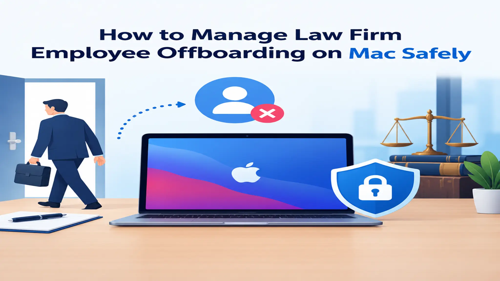 Law firm employee offboarding on Mac