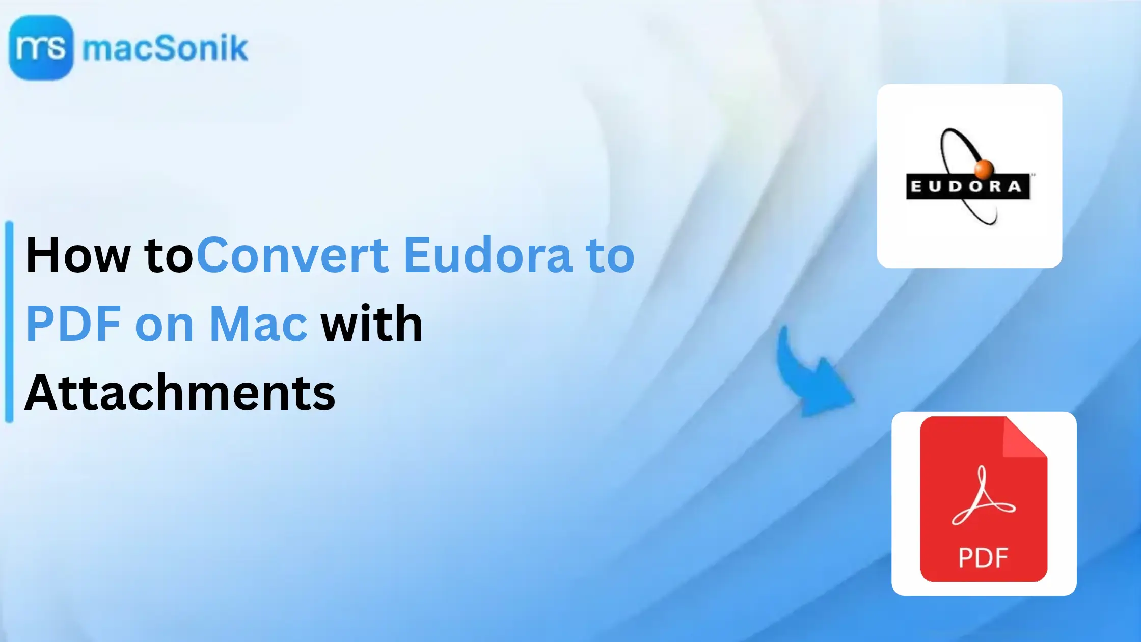 How to Convert Eudora to PDF on Mac with Attachments