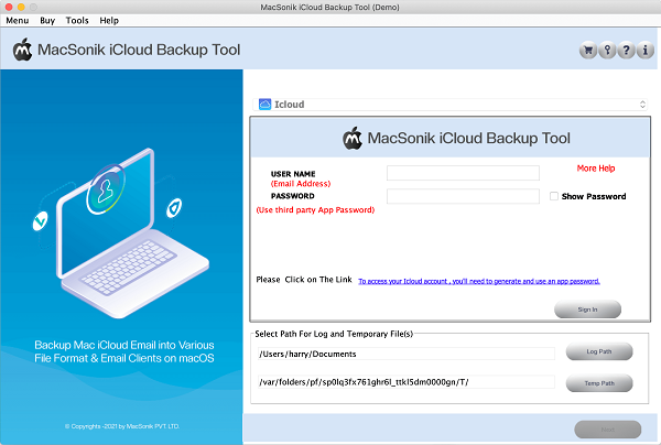 MacSonik iCloud Backup Tool 22.12 full