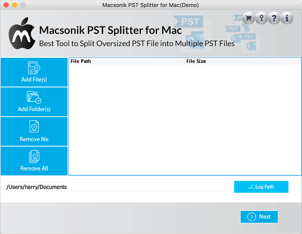 MacSonik PST Splitter